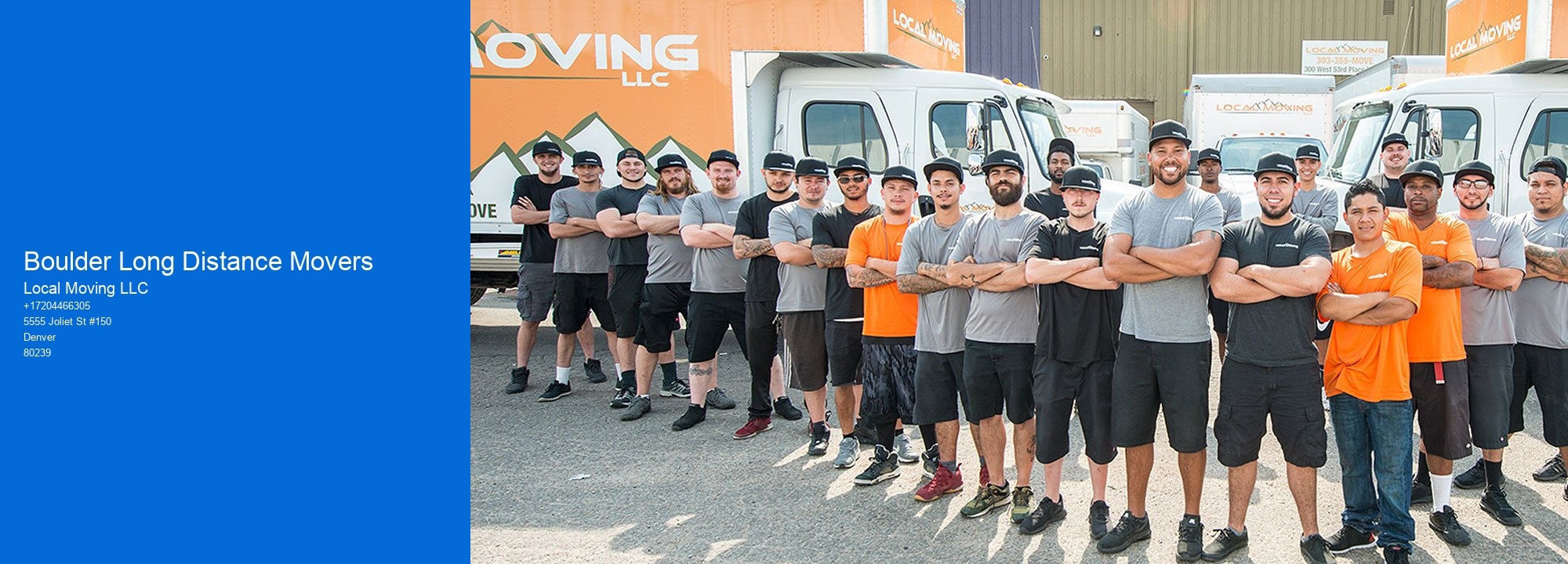 Boulder Long Distance Movers